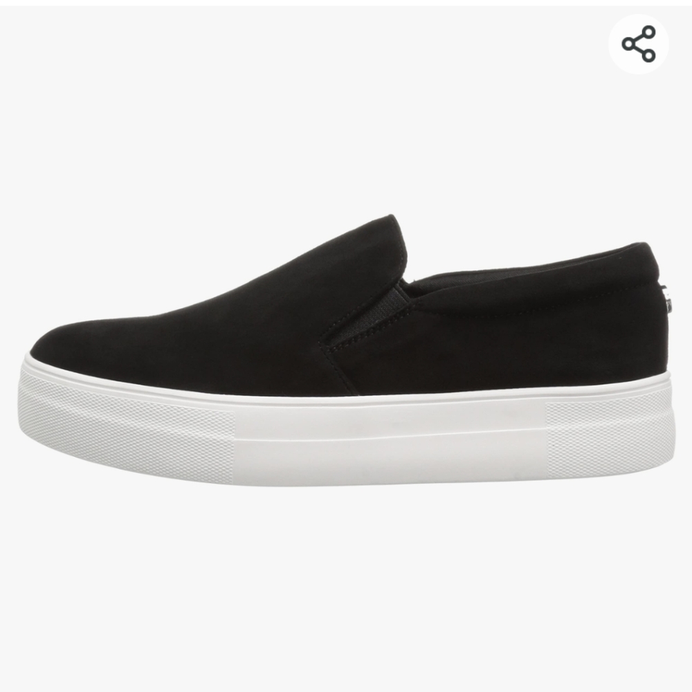 steve madden gills black suede